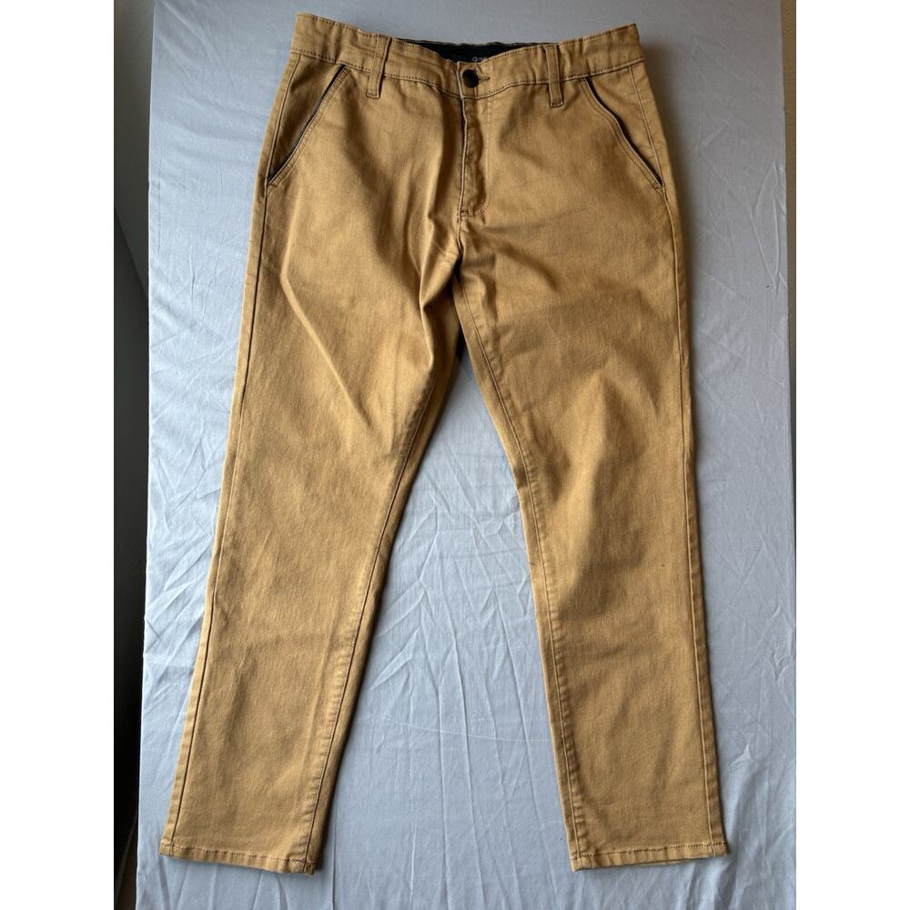 Fried Denim - Beige Slim Fit Jeans - Size 34W X 30L